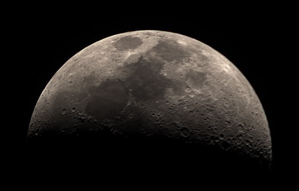 Луна (13.03.2019) - астрофотография