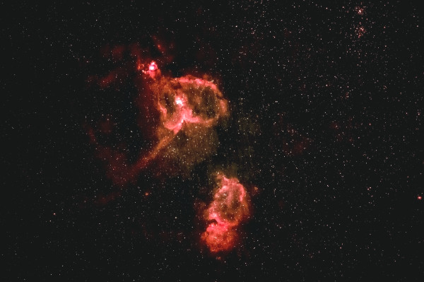 Heart and Soul Nebulae. 22.08.2026 - Astrophotography