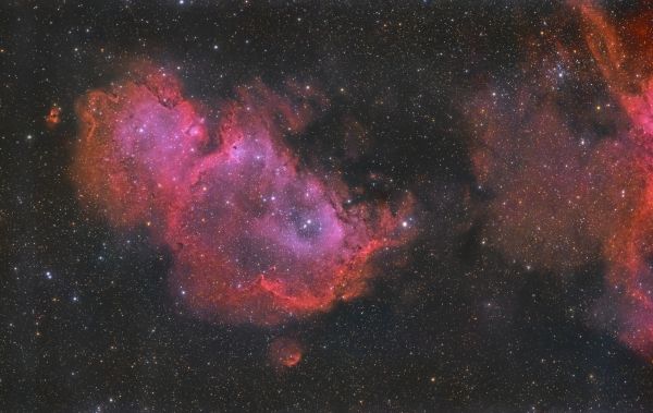 Туманность Душа (IC1848) v2 - астрофотография