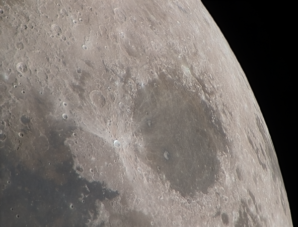 Луна 180423, море Кризисов - астрофотография