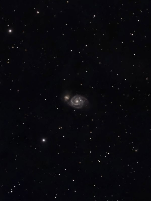 M51 (Whirlpool, NGC 5194). 21.04.2026 - Astrophotography