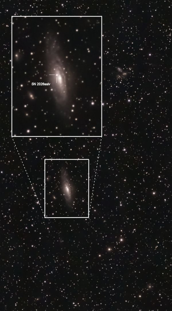 Supernova SN 2026aaiv - Astrophotography