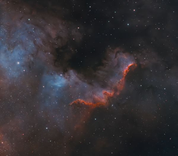 NGC 7000 The Wall - Astrophotography