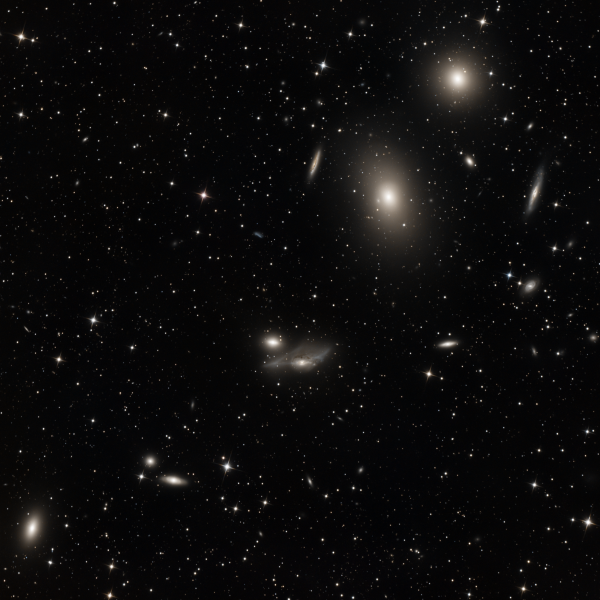 Markarian's Chain - Astrophotography