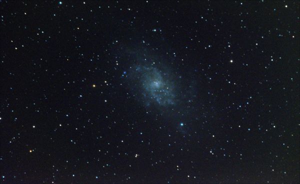 M33 Галактика в Треугольнике - астрофотография