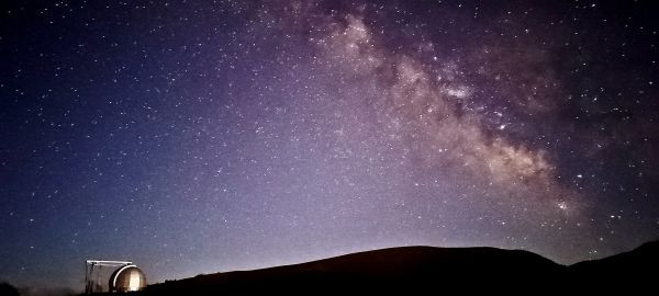 Milky Way with the SAO RAS Observatory (processed photo) - Astrophotography