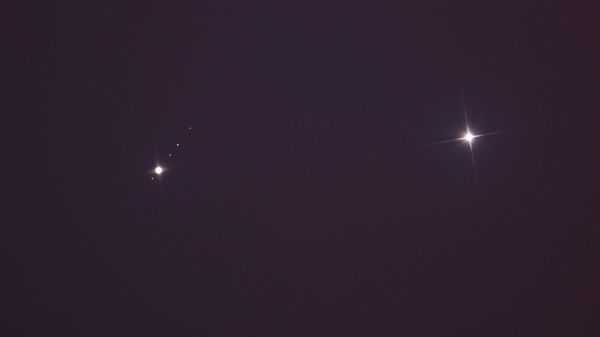 Venus and Jupiter - астрофотография