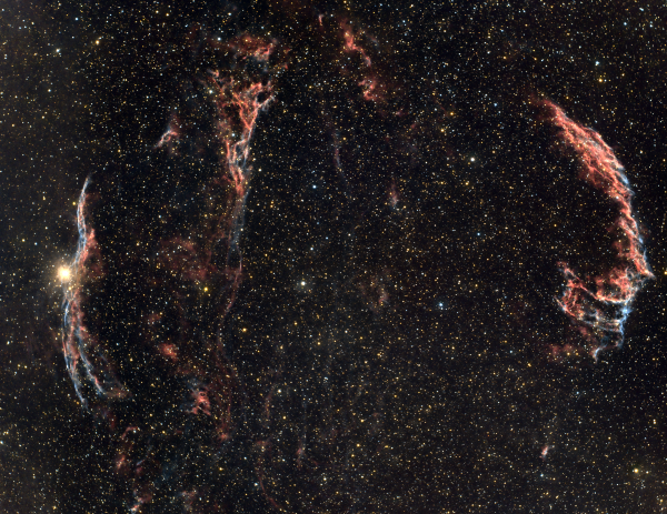 Veil Nebula - астрофотография