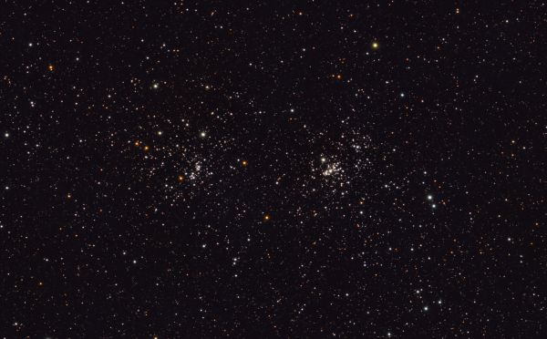 NGC 869 & NGC 884 - Perseus Double Cluster - астрофотография