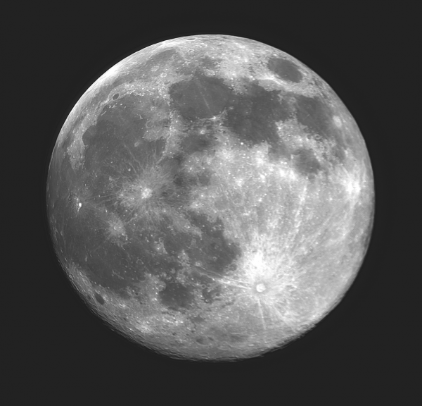 Луна  15.02.2022 - астрофотография