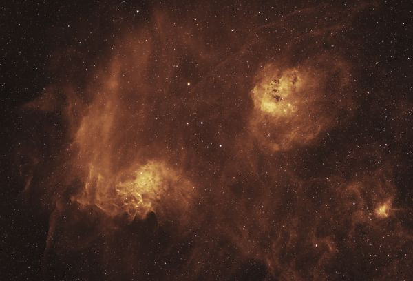 IC405, IC410 - Astrophotography