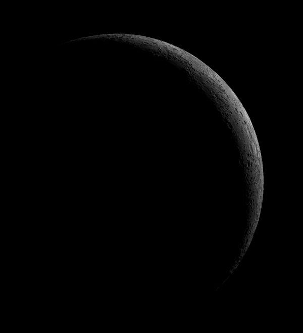 Серп Луны за 10 Мая - астрофотография