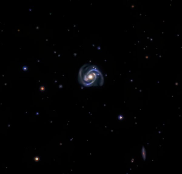 Messier 100 - астрофотография