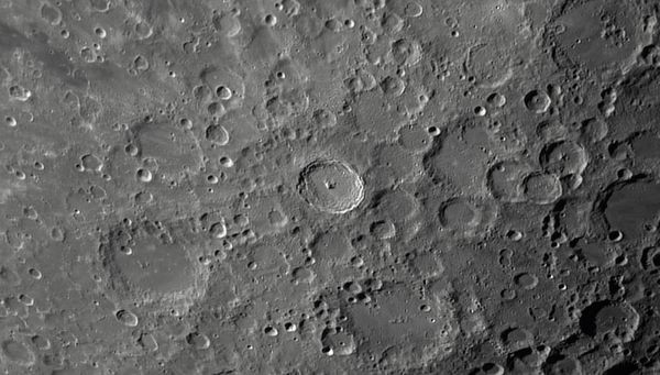 Crater Tycho - Astrophotography