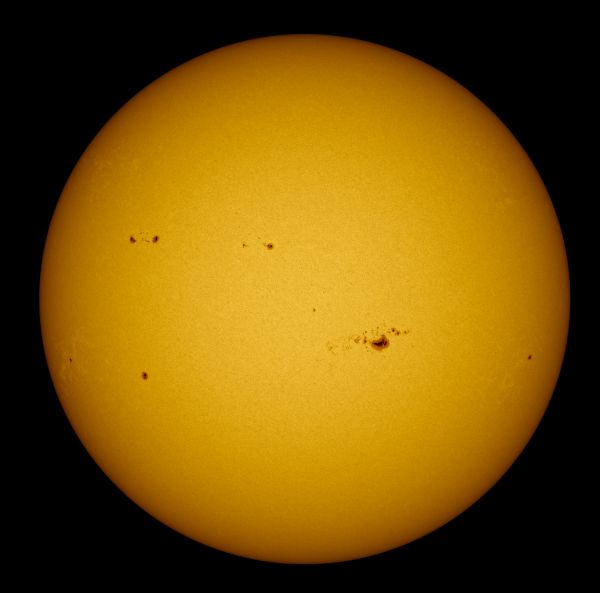Солнце 11 Февраля - астрофотография