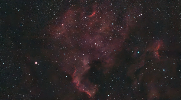 North America and Pelican - Astrophotography