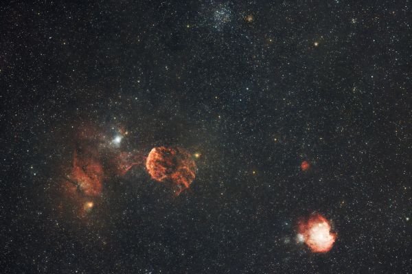 IC443 Медуза - астрофотография