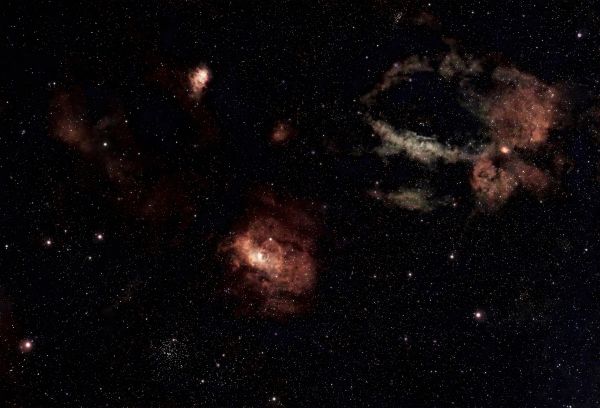 NGC7635 Nebulosa Bolla e Dintorni (Bubble Nebula) - астрофотография