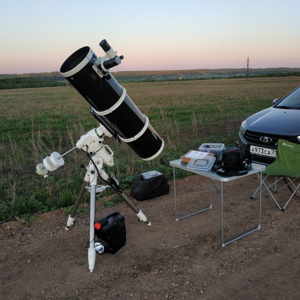 Sky_Watcher BK P250 OTAW Dual Speed + Sky-Watcher EQ6-R - астрофотография