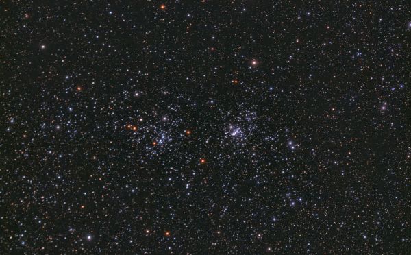 NGC 869, NGC 884 (Хи-Аш Персея) - астрофотография