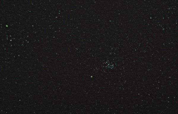 Mars and Pleiades conjunction - астрофотография