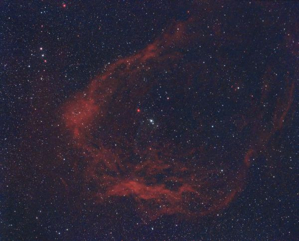 SH 2-129 The Bat has swallowed the squid - Astrophotography