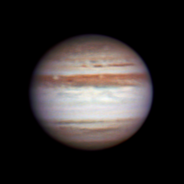 Jupiter without a belt. 30 oct 2010, 21:49 - астрофотография