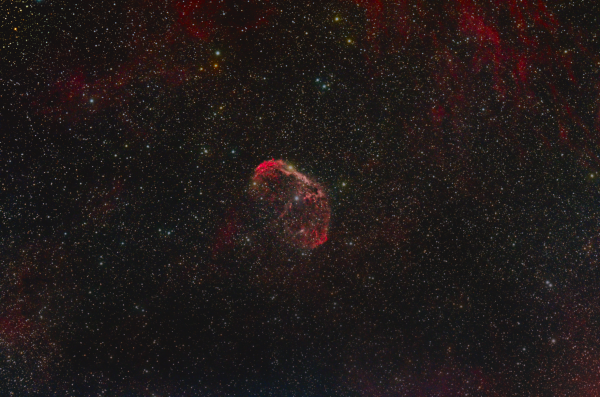 NGC 6888 "Полумесяц" - астрофотография