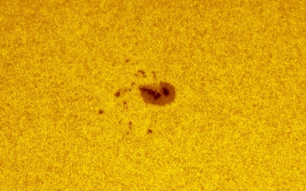 2016.05.09 Sun AR2542 - астрофотография