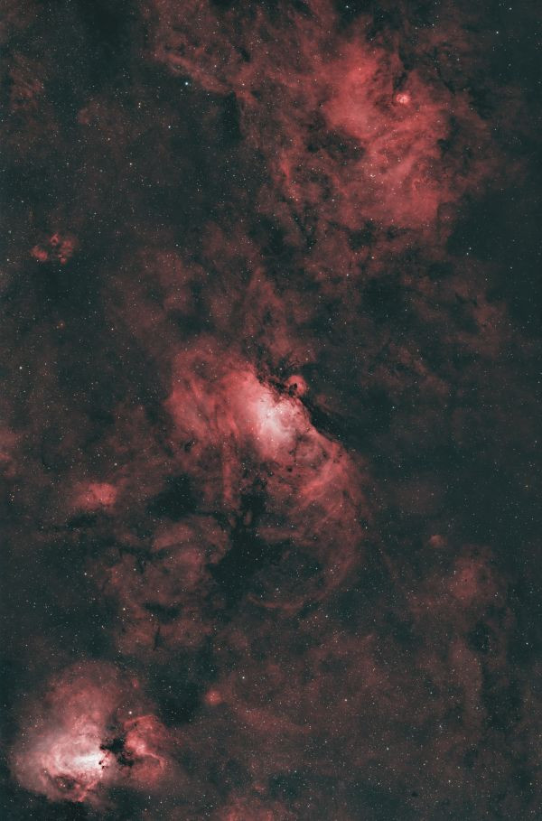 M16 | M17 | Sh2-54 - Astrophotography