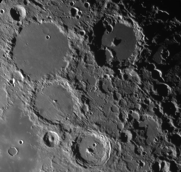 Ptolemy, Alphonsus, Arzachel - Astrophotography