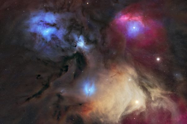 Antares & Rho Ophiuchi - Astrophotography