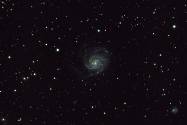 M 101 галактика Вертушка - астрофотография