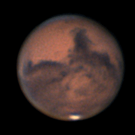 Mars rotation, 10.06.2020  - астрофотография
