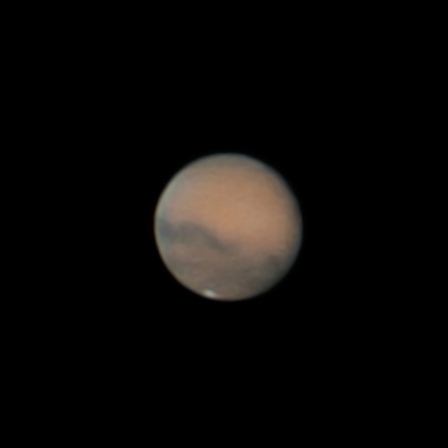 Марс 5/10/2020 - астрофотография