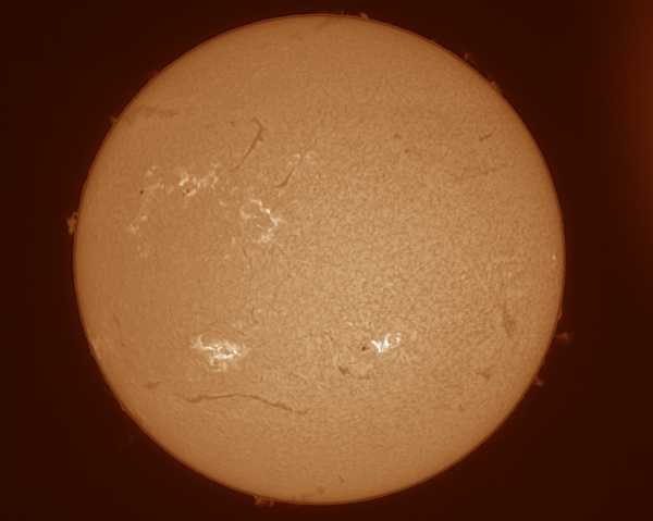 The Sun 12-06-23 colorized - астрофотография