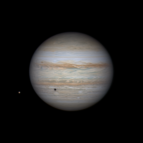 Юпитер тень от Европы за 31 Августа(3) - астрофотография
