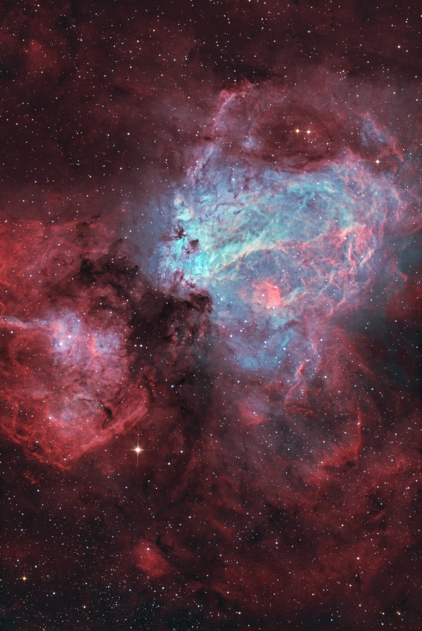 Swan Nebula (Omega) M17 - Astrophotography