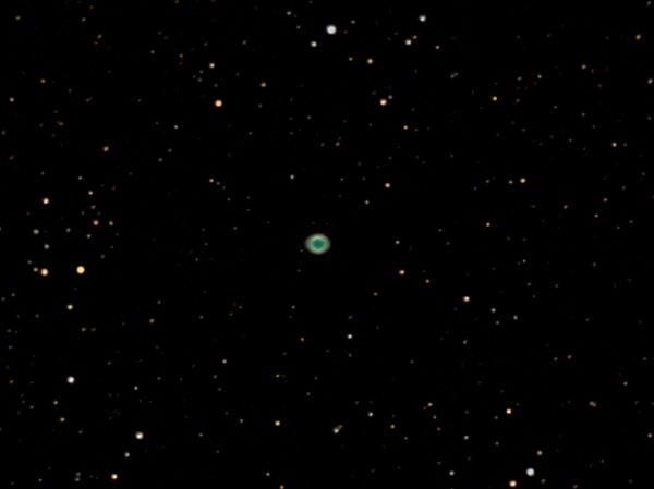Туманность Кольцо M57-07.07.2022 - астрофотография