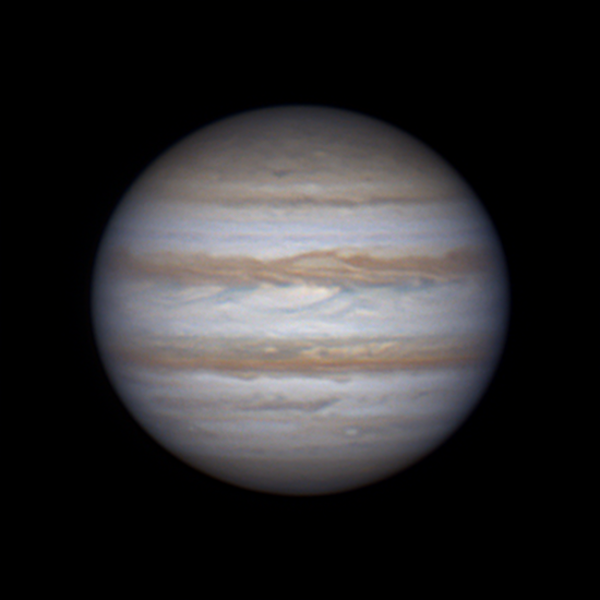 Юпитер 18:34ч 30.10.23г - астрофотография