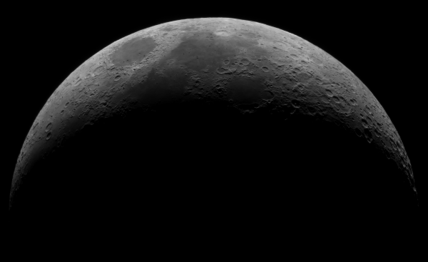 Панорама луны 16.05.2021 - астрофотография