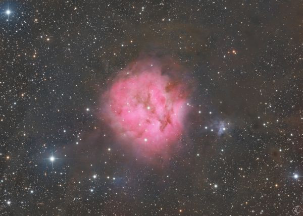 The Cocoon Nebula (Cocoon Nebula, IC5146, Caldwell 19) in (Ha+R)RGB - Astrophotography