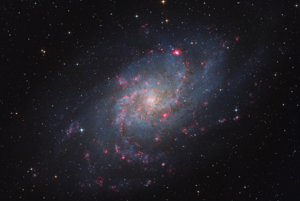 LRGB+Ha M33 Triangulum Galaxy (Triangulum Galaxy) - Astrophotography