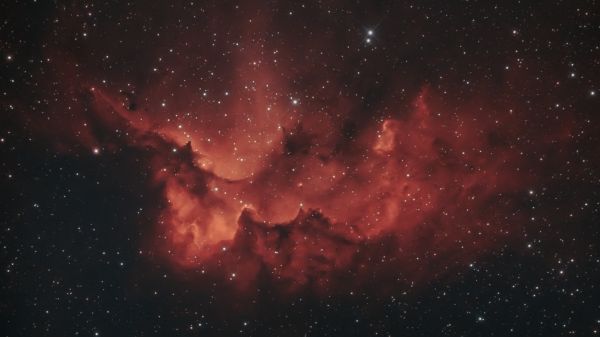 NGC 7380 Колдун он же Волшебник - астрофотография
