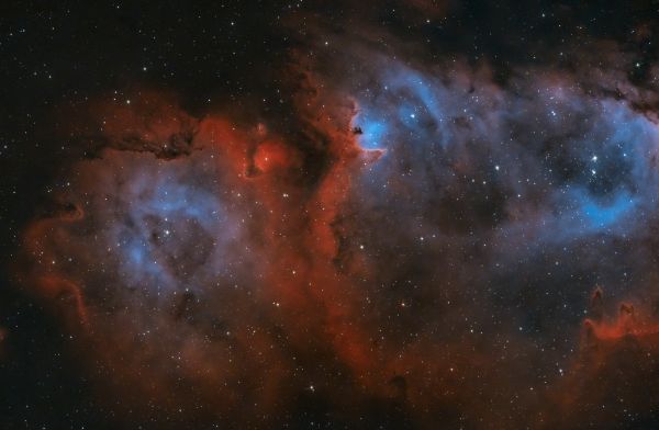Туманность IC1848 “Душа” - астрофотография