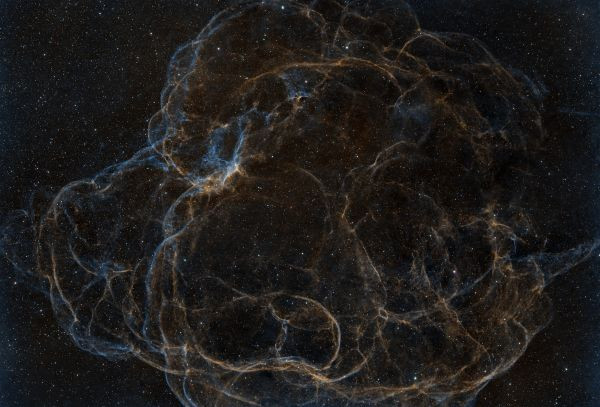 SH2-240 Spaghetti or Simeis-147 - Astrophotography