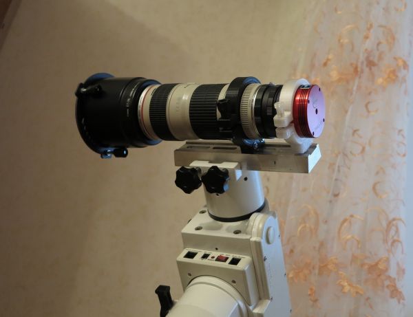 Canon 70-200/4, ASI 178MC - астрофотография