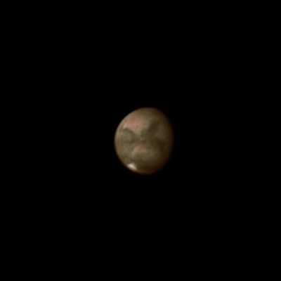 Марс 20.08.20 - астрофотография