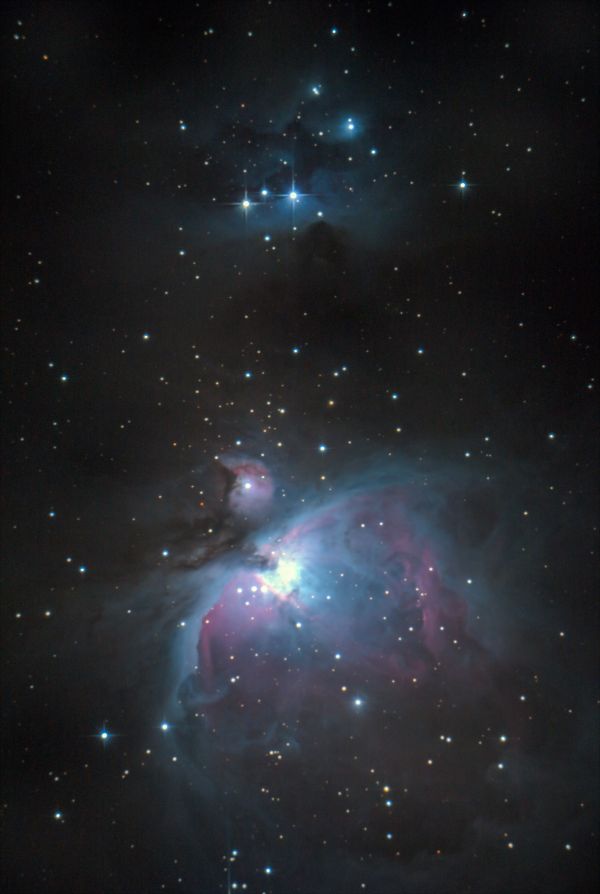 M42- Туманность Ориона и Бегущий Человек. - астрофотография