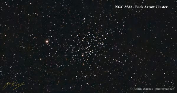 NGC 3532 - Black Arrow Cluster - Astrophotography